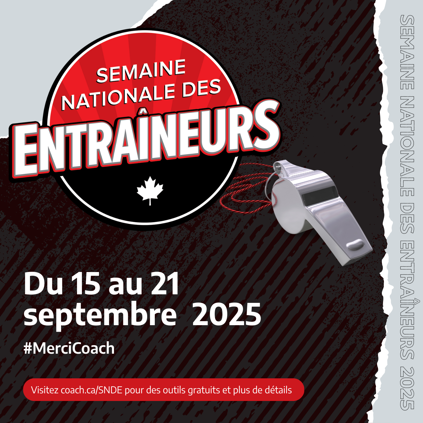 Célébrons nos entraîneurs – Semaine nationale des entraîneurs 2025