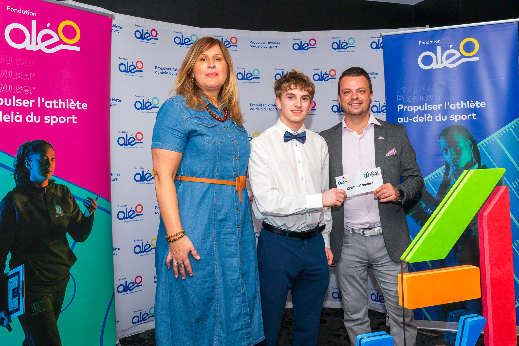 La relève brille : Emme Mahoney et Xavier Lafrenière récompensés par la Fondation Aléo