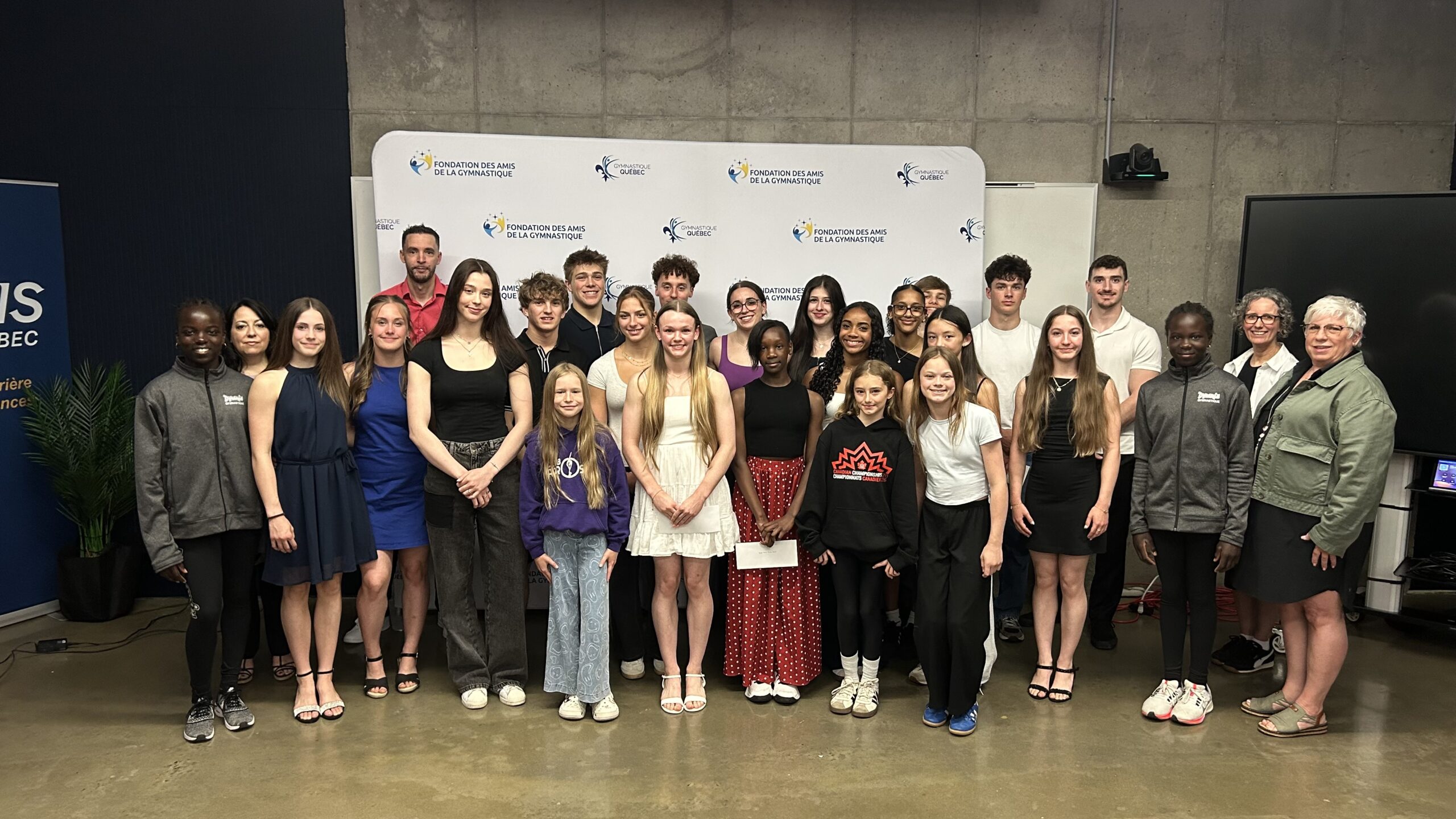 Remise de bourses – Fondation des amis de la gymnastique